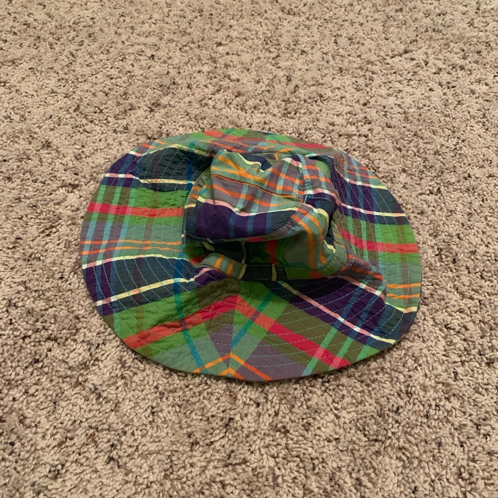 J.crew plaid bucket hat S/M